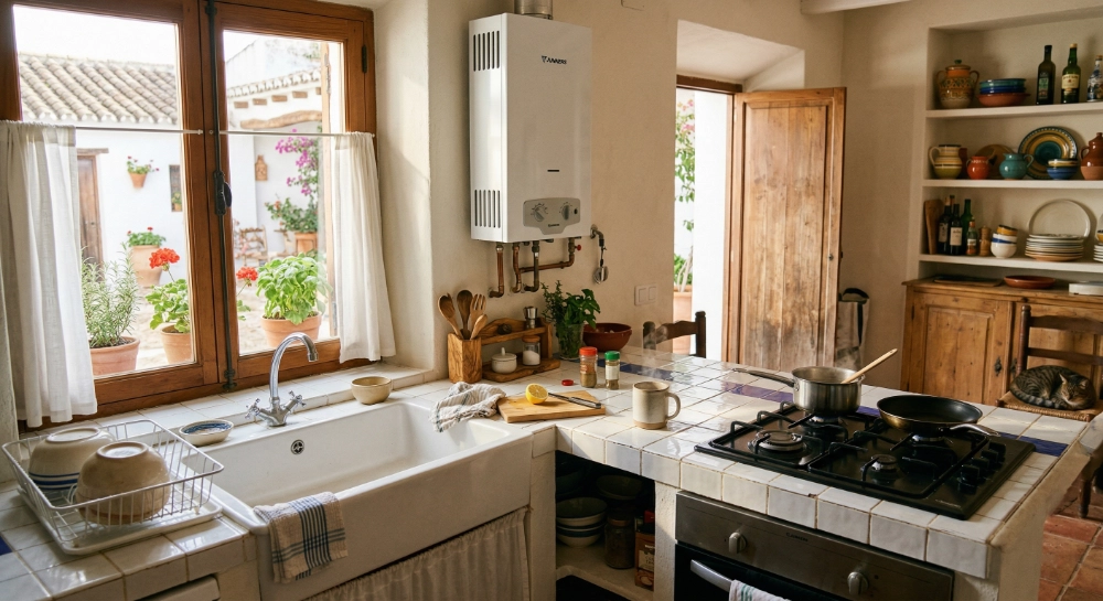 instalación de gas en la Marina alta